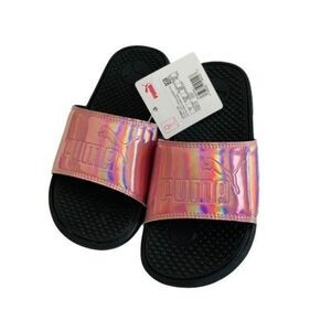 PUMA Opalescent Slide, kids size 3 NEW